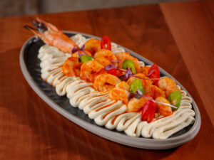 Hummus With Shrimps