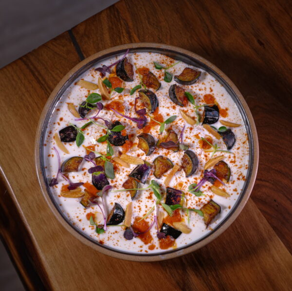 Eggplant Fatteh