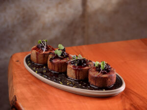 Grilled Kibbeh with Cherries