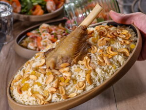 Mansaf Amaleen with Lamb Mawzet